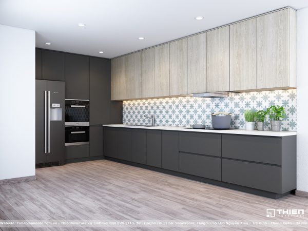 Tủ bếp laminate-LAM01